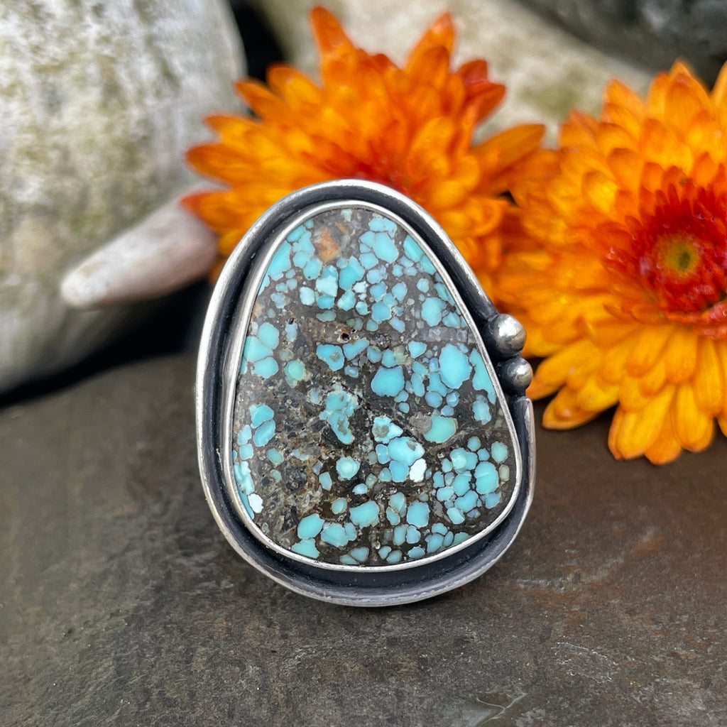 Blue Moon Turquoise Ring ~ Size 7.25