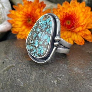 Blue Moon Turquoise Ring ~ Size 7.25