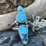 Golden Hills Turquoise Ring ~ Size 8