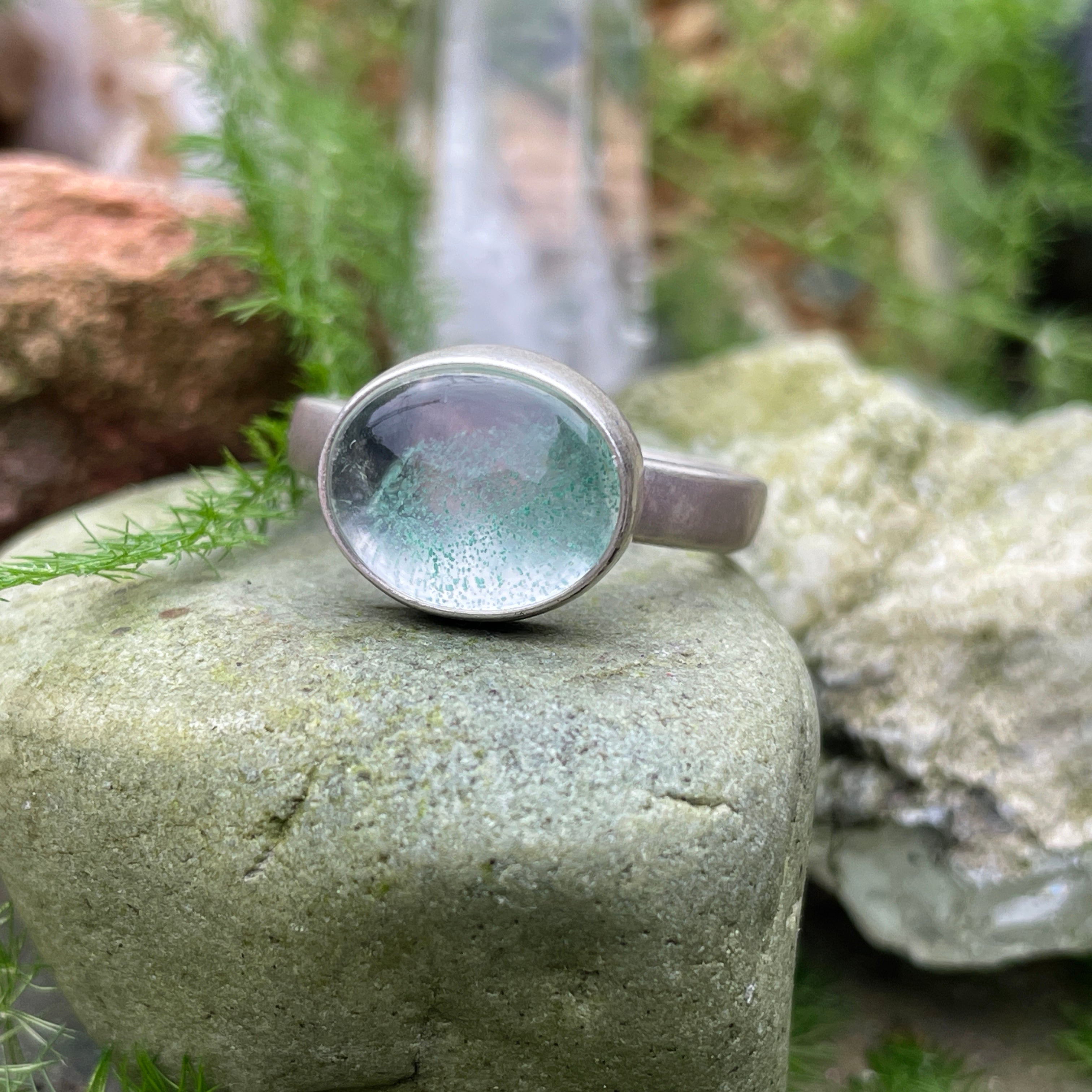 Garden Quartz Ring ~ Size 6